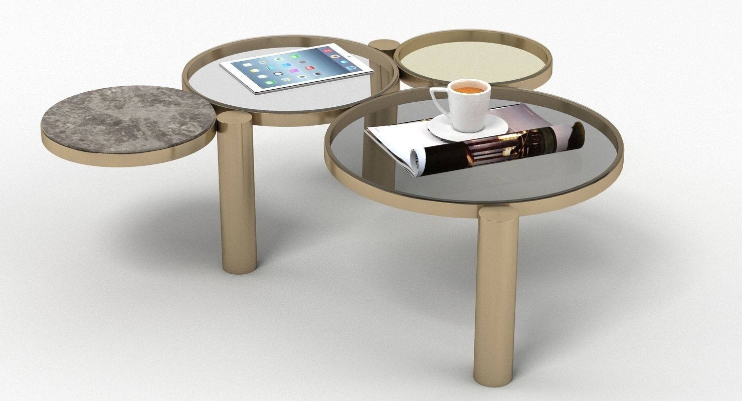 Espuma Coffee Table 3D model_2