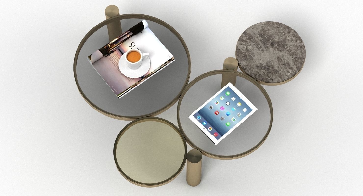 Espuma Coffee Table 3D model_8