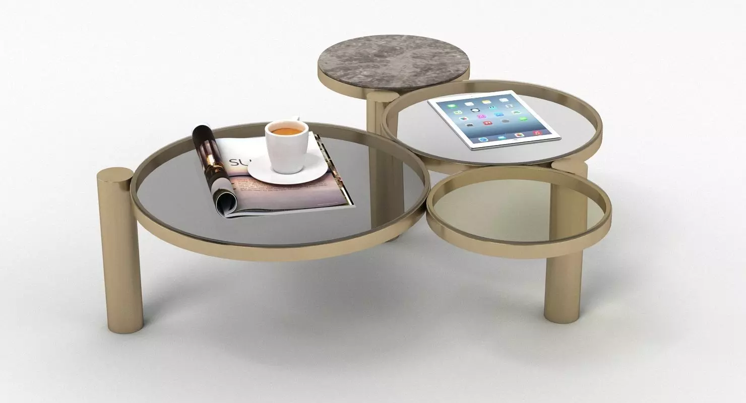 Espuma Coffee Table 3D model_0