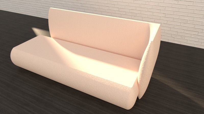 sofa modern 3D model_1
