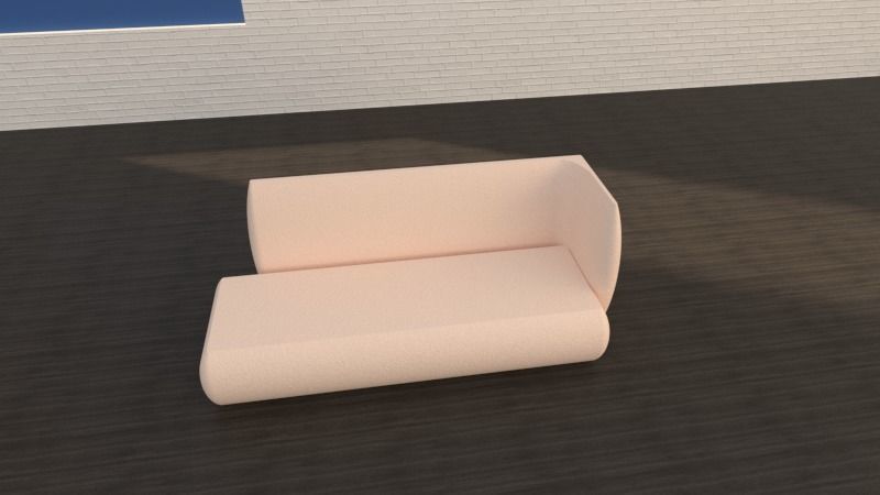 sofa modern 3D model_2