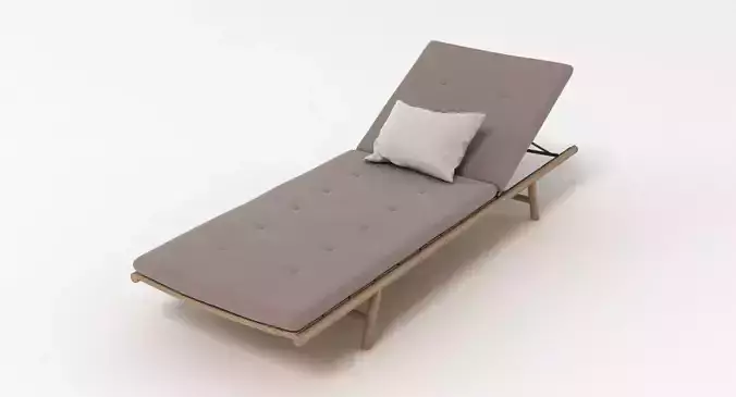 RODA Orson Sun Lounger 3D model