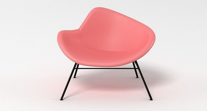 PlusHalle K2 Chair 3D model 2