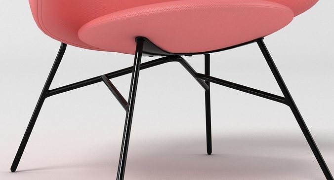 PlusHalle Stella 2 Chair 3D model 5
