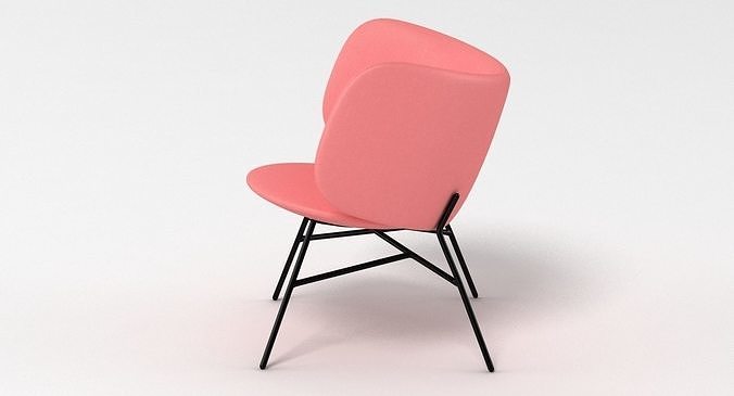 PlusHalle Stella 2 Chair 3D model 4