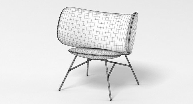 PlusHalle Stella 2 Chair 3D model 7