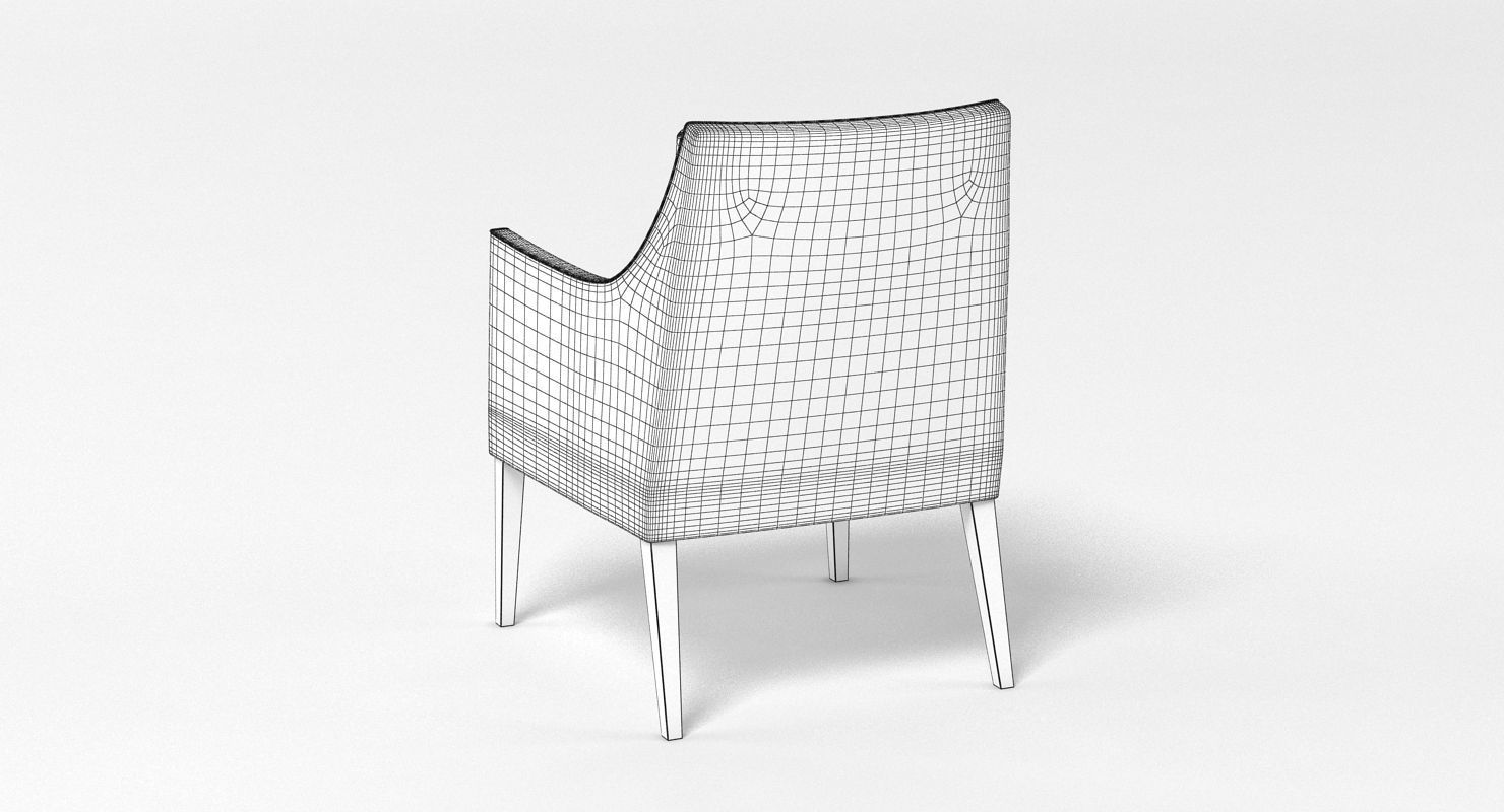 Flexform Pat Chair 3D model_9