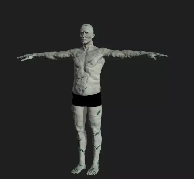 Zombie Free 3D model