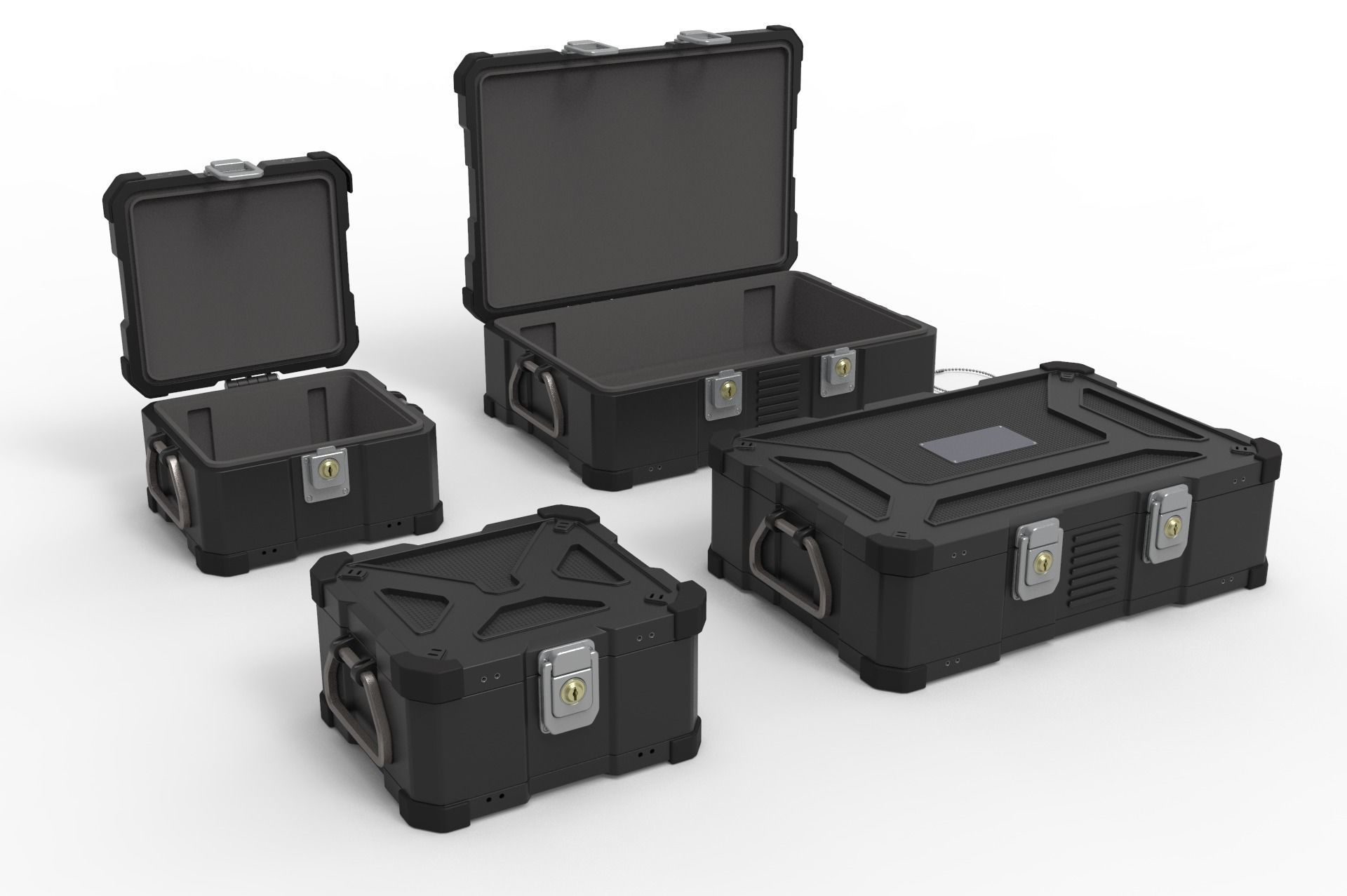 Military Case 3D model_1