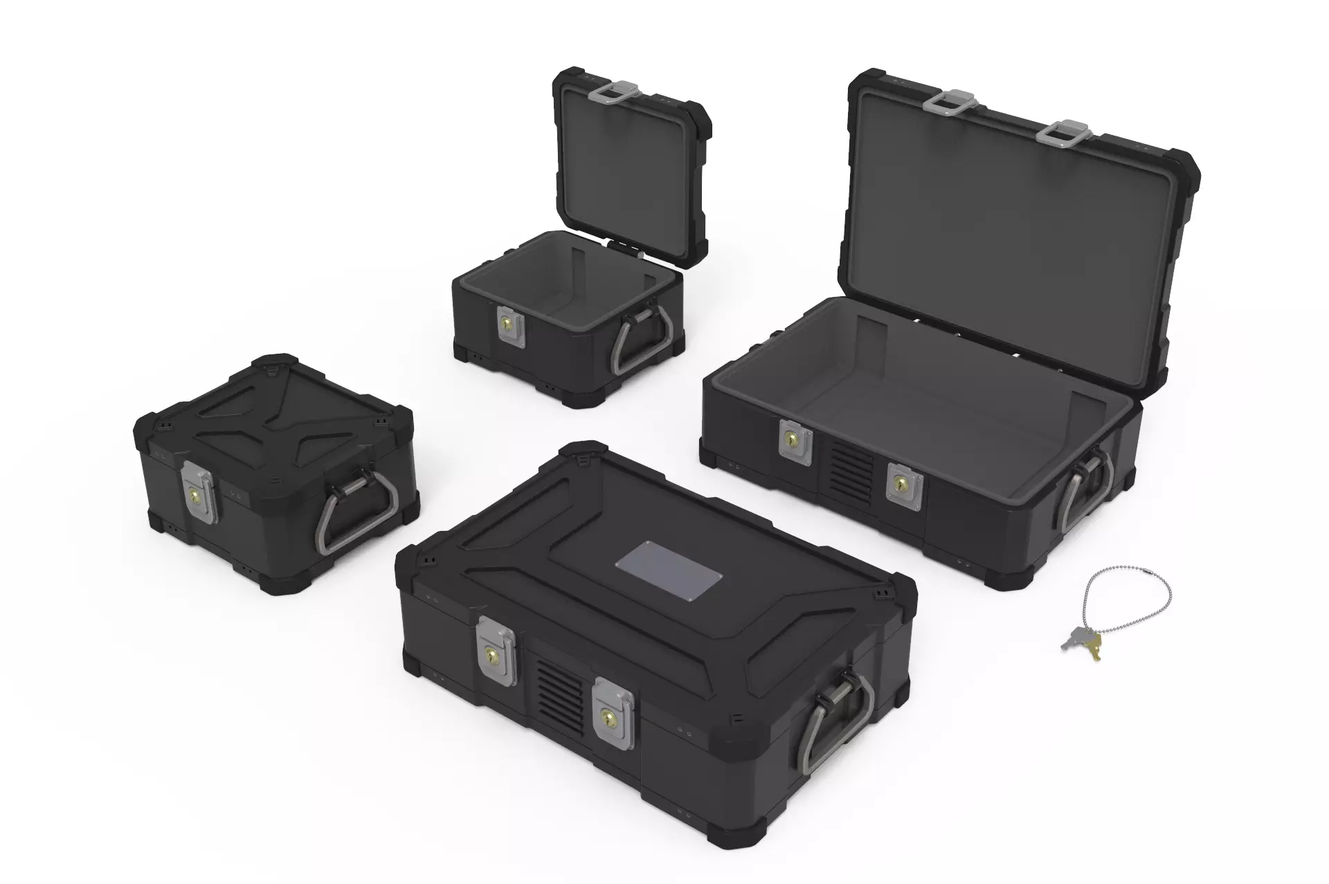 Military Case 3D model_0