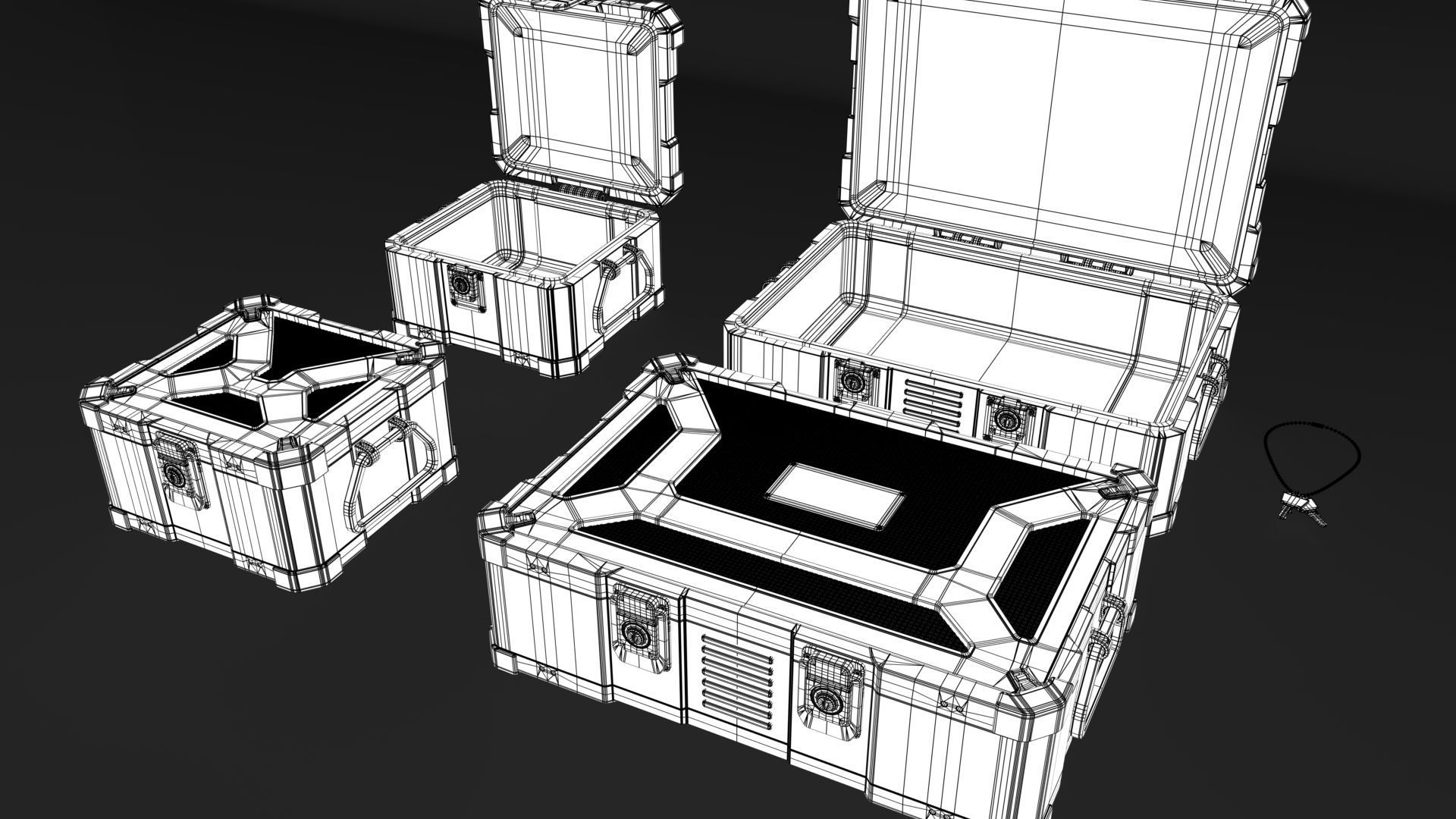 Military Case 3D model_24