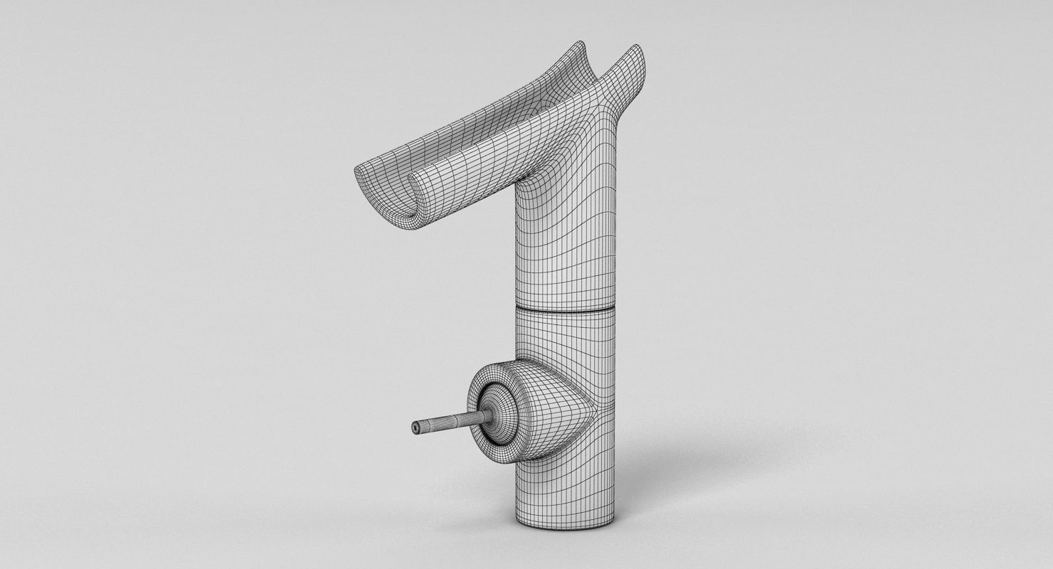 Starck V Fixture 3D model_6