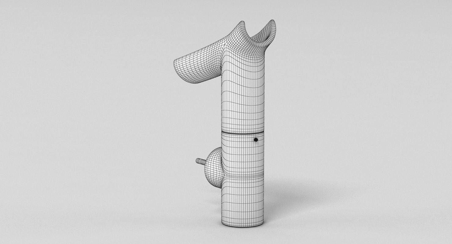Starck V Fixture 3D model_9