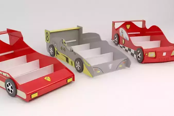 Kids Racecar Beds