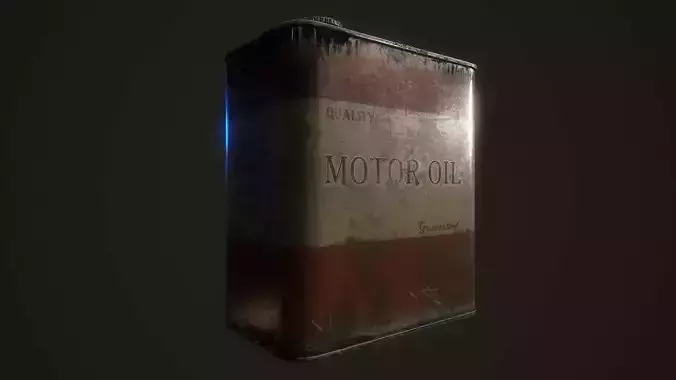 Motor Oil Canister Game Prop for FREE