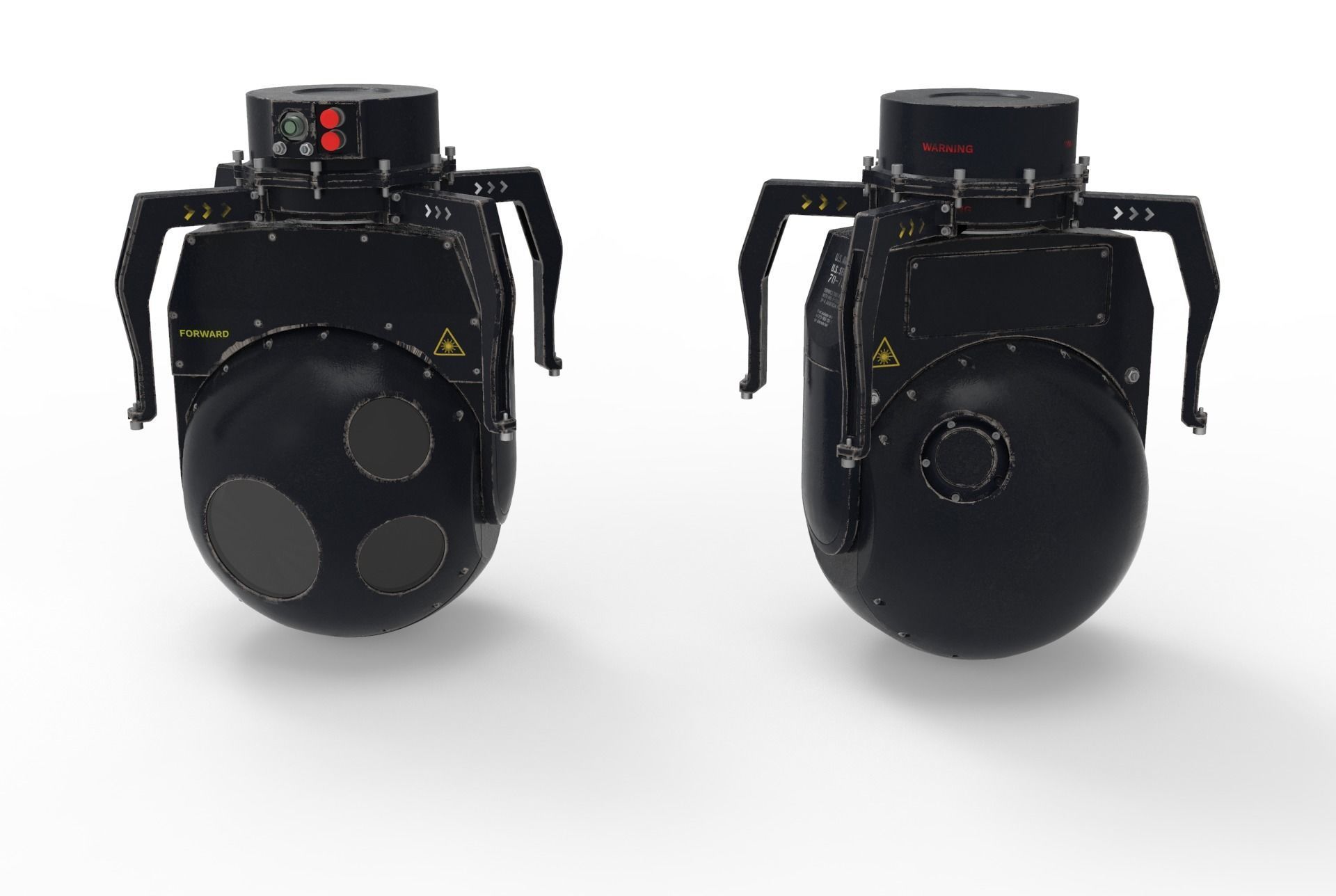 Thermal Vision Camera 3D model_1