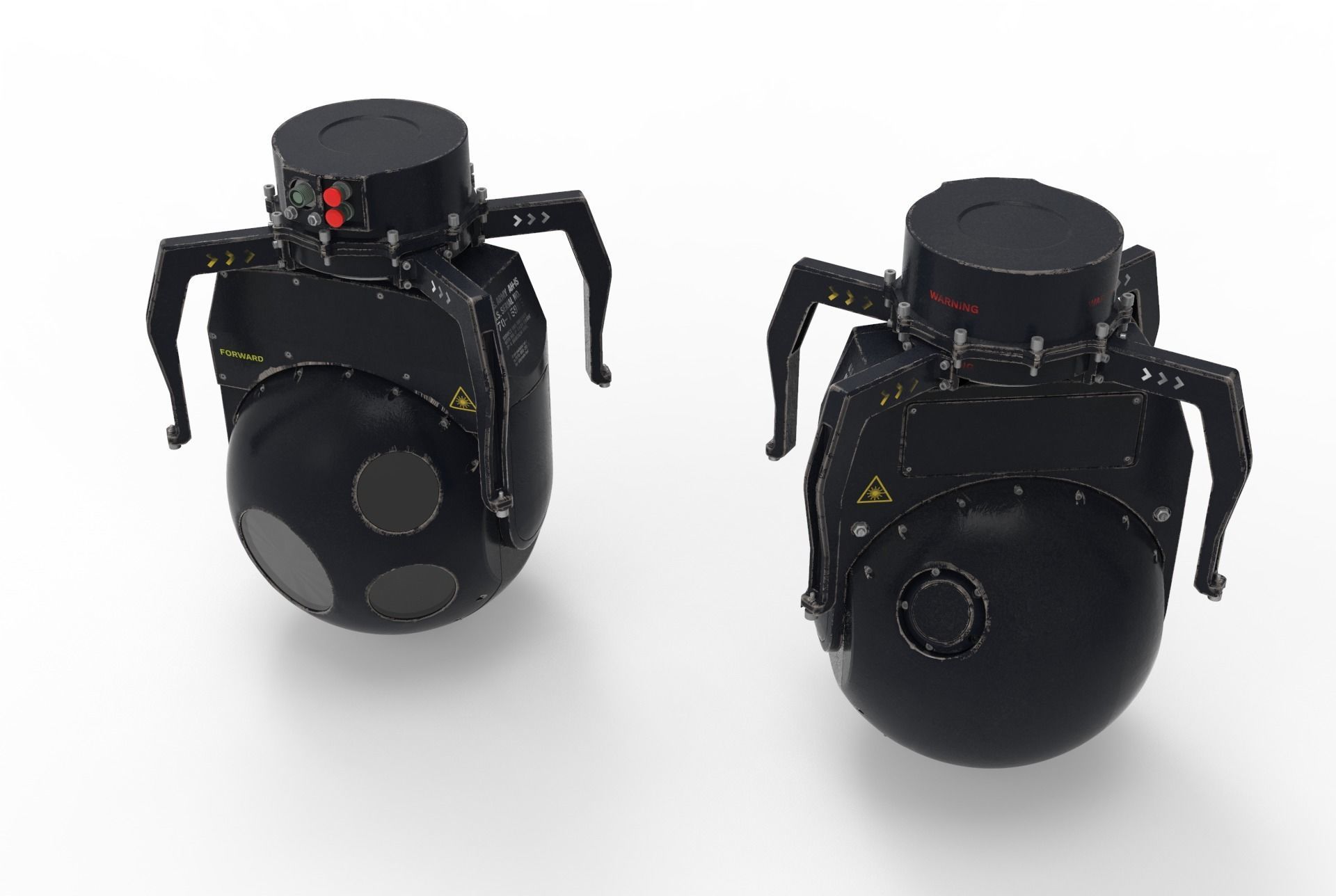 Thermal Vision Camera 3D model_5