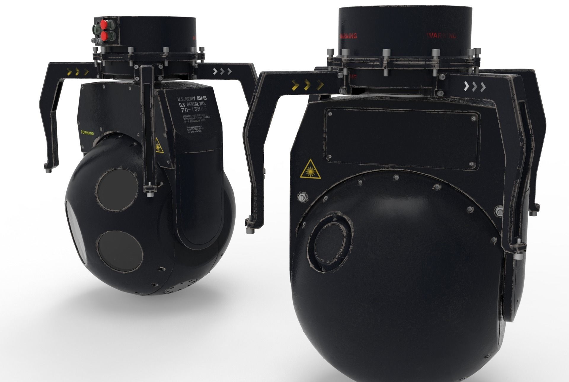 Thermal Vision Camera 3D model_2