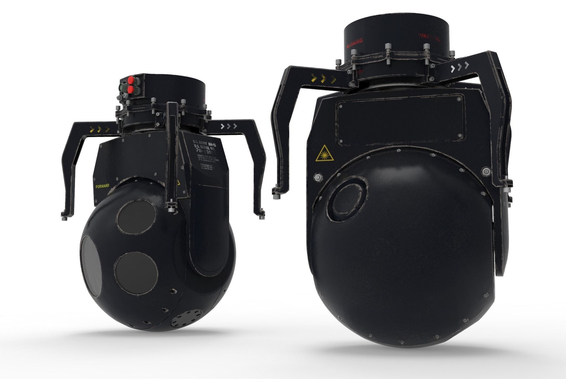 Thermal Vision Camera 3D model_10