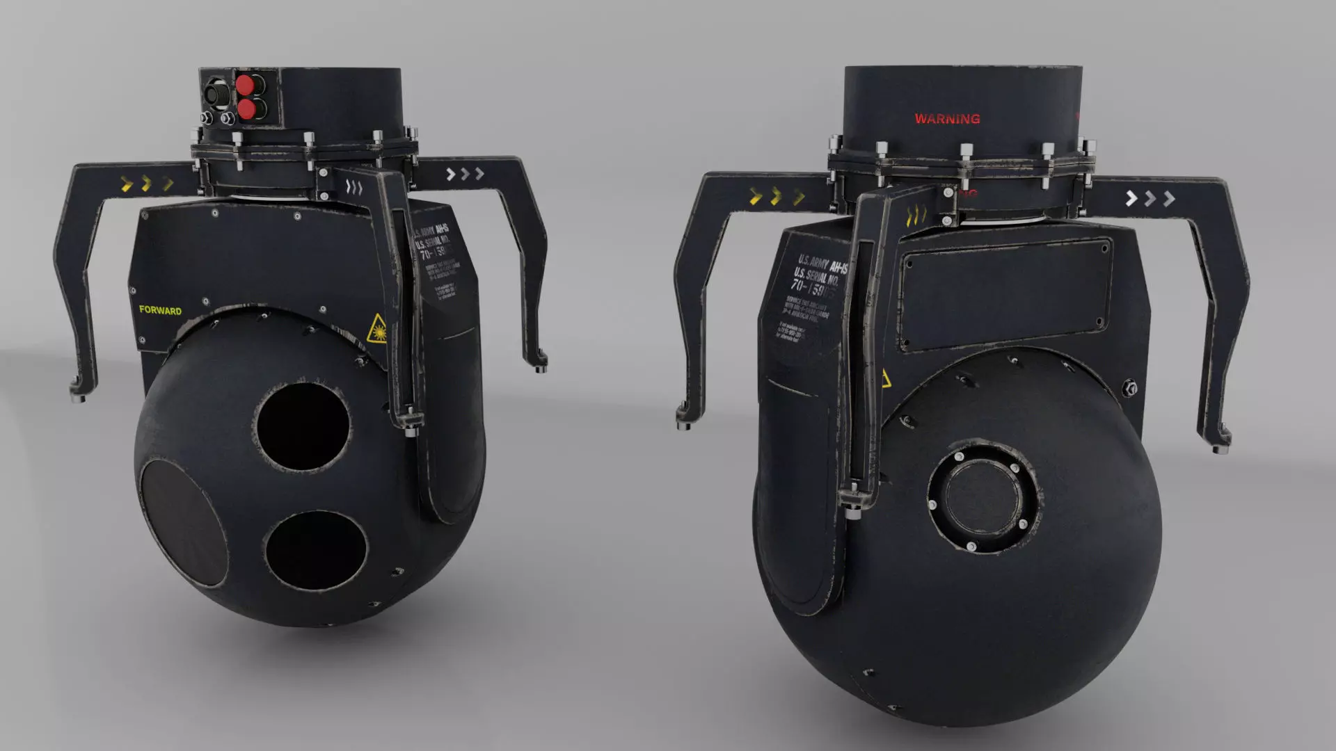 Thermal Vision Camera 3D model_0