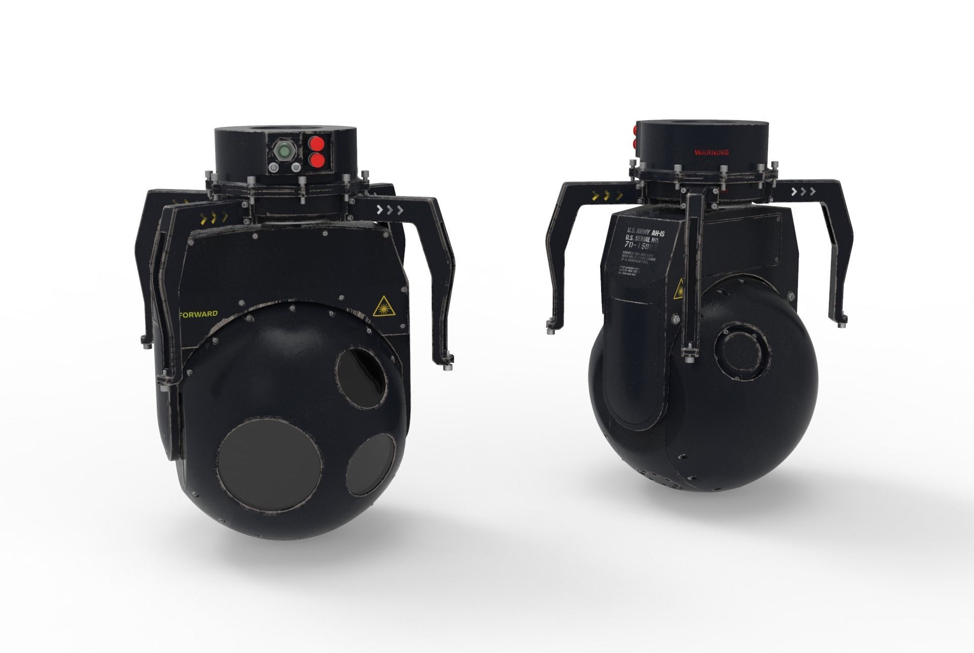 Thermal Vision Camera 3D model_3