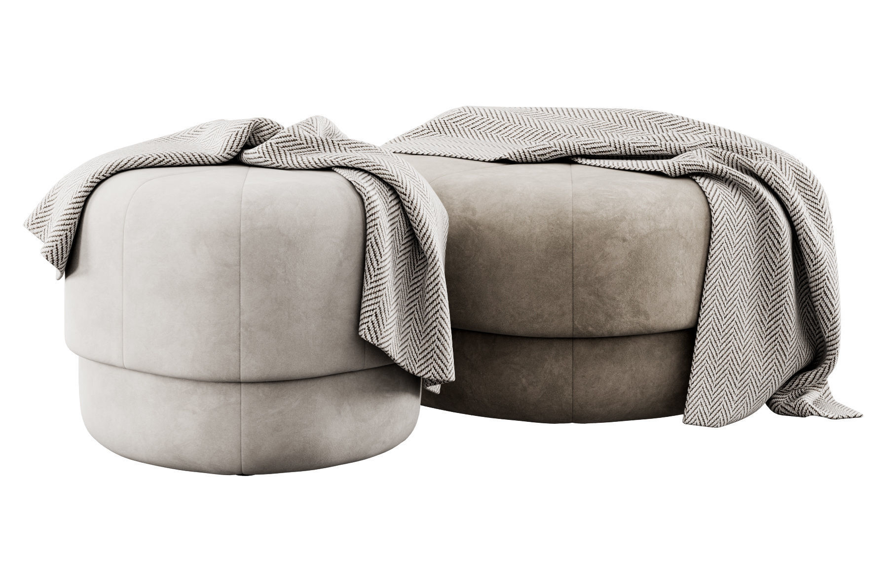 Circus pouf by Normann Copenhagen 3D model_10