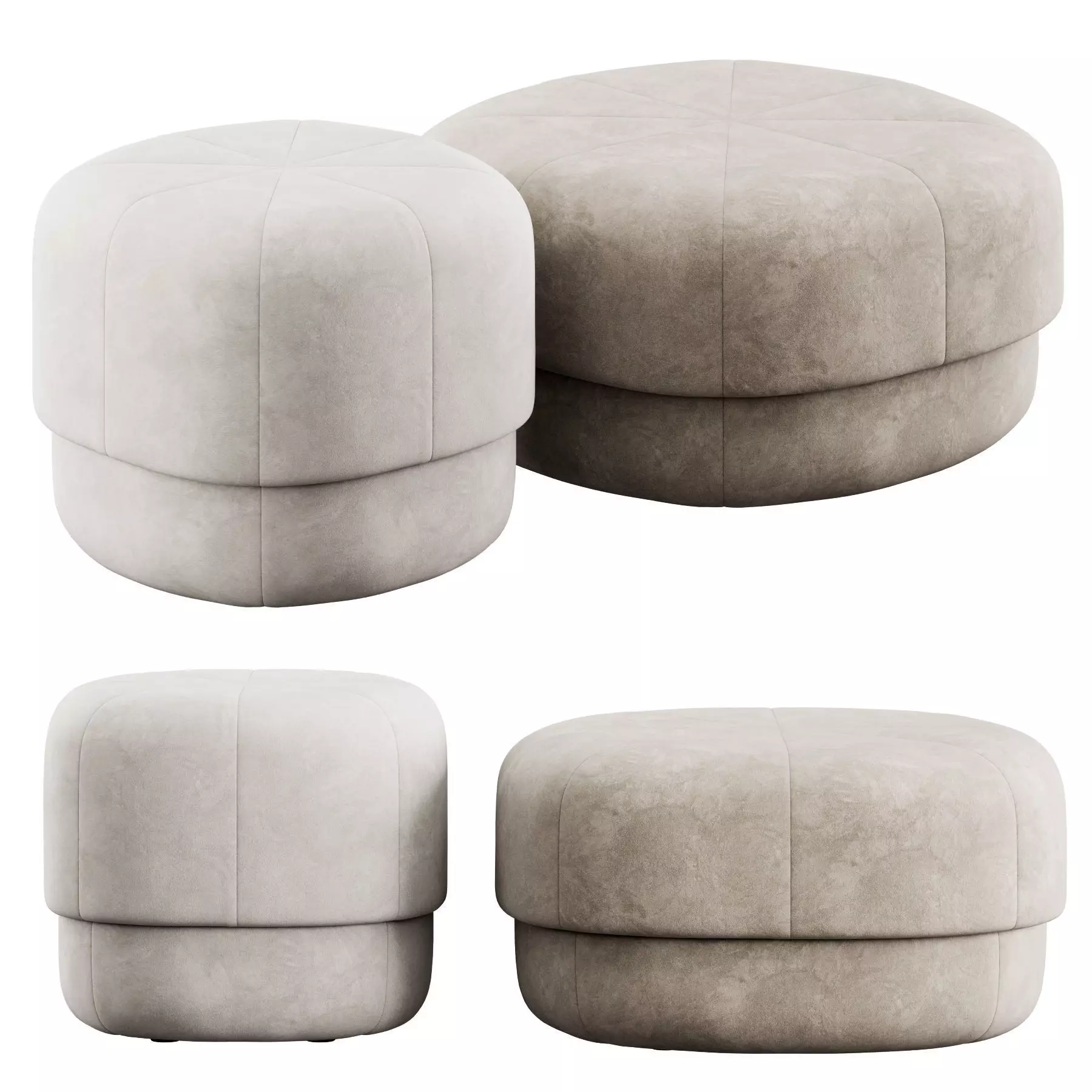 Circus pouf by Normann Copenhagen 3D model_0