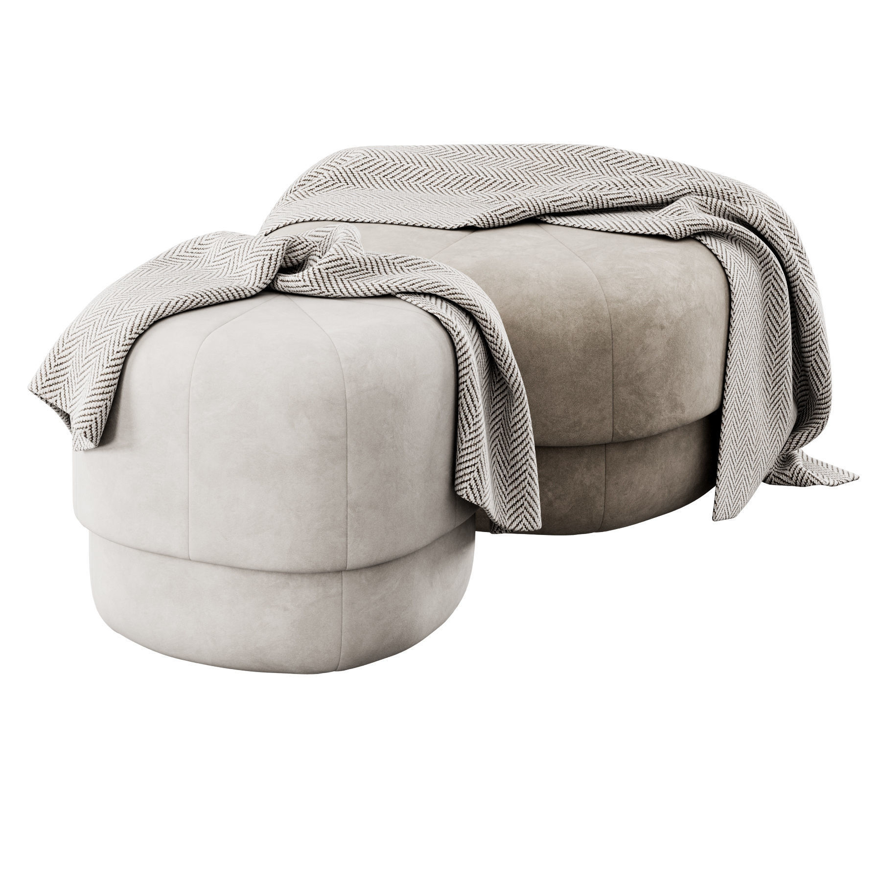 Circus pouf by Normann Copenhagen 3D model_3