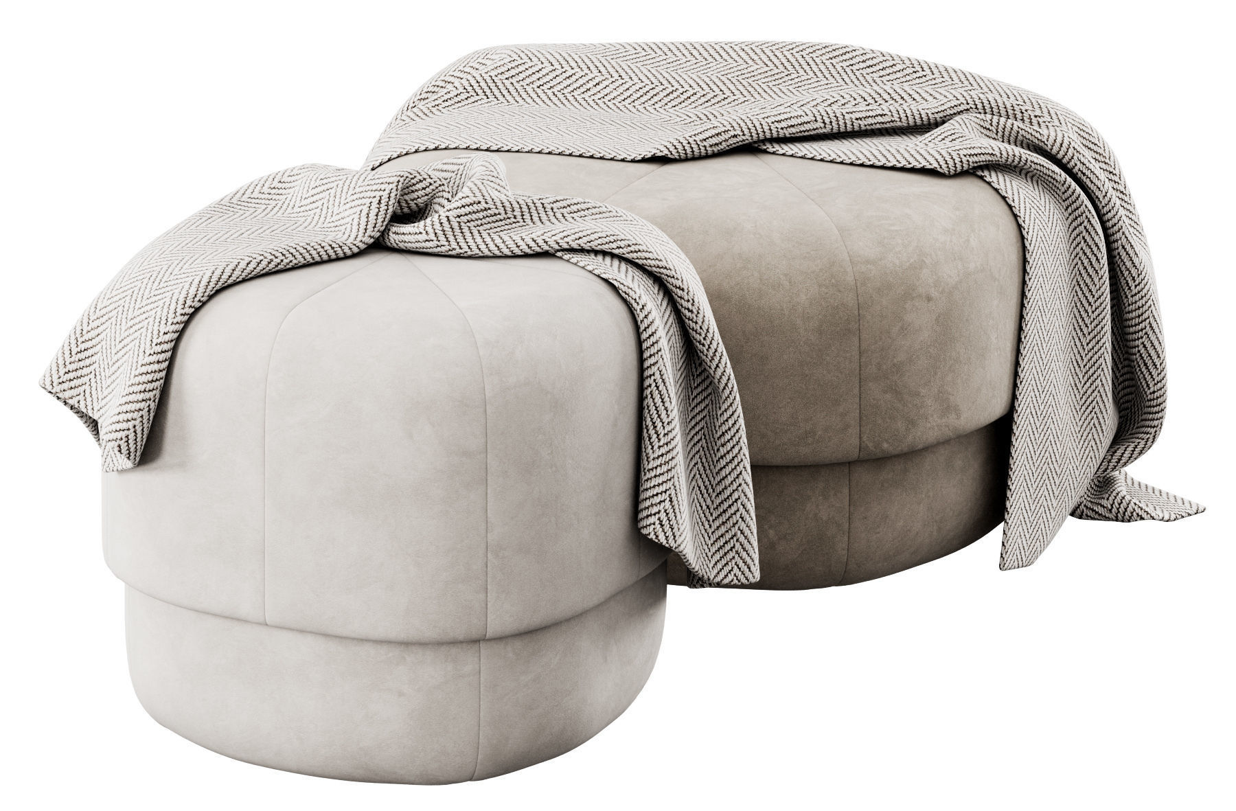 Circus pouf by Normann Copenhagen 3D model_6