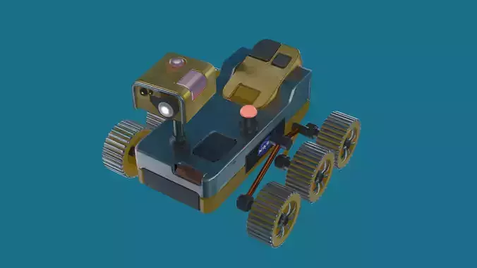 Mars Rover Free 3D model