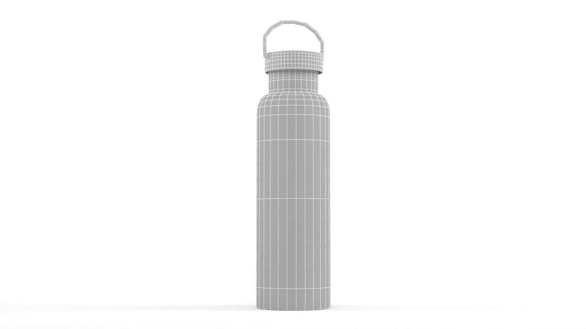 Water Bottle 3D model_9