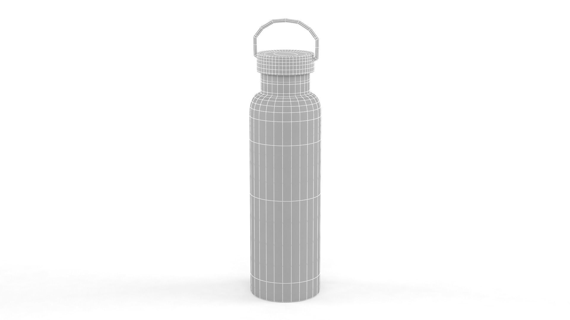 Water Bottle 3D model_8