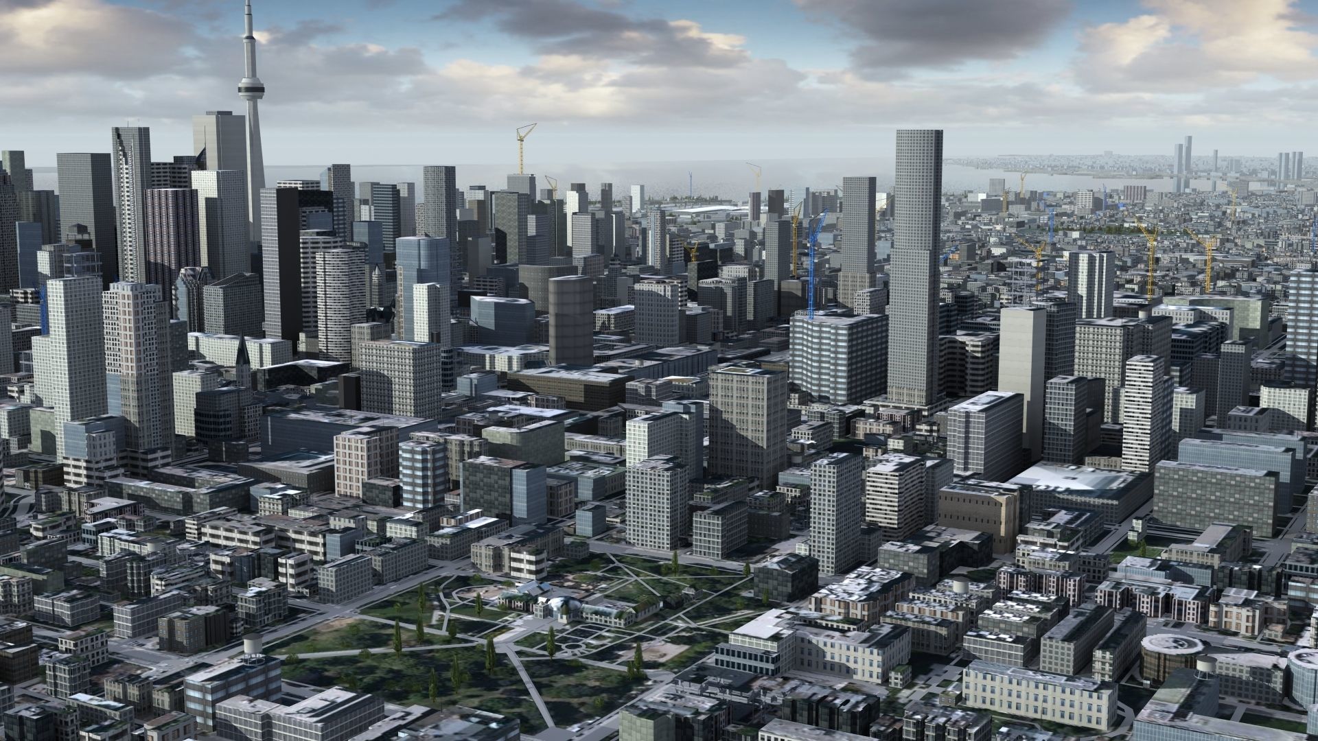 Toronto City Canada 3D model_18