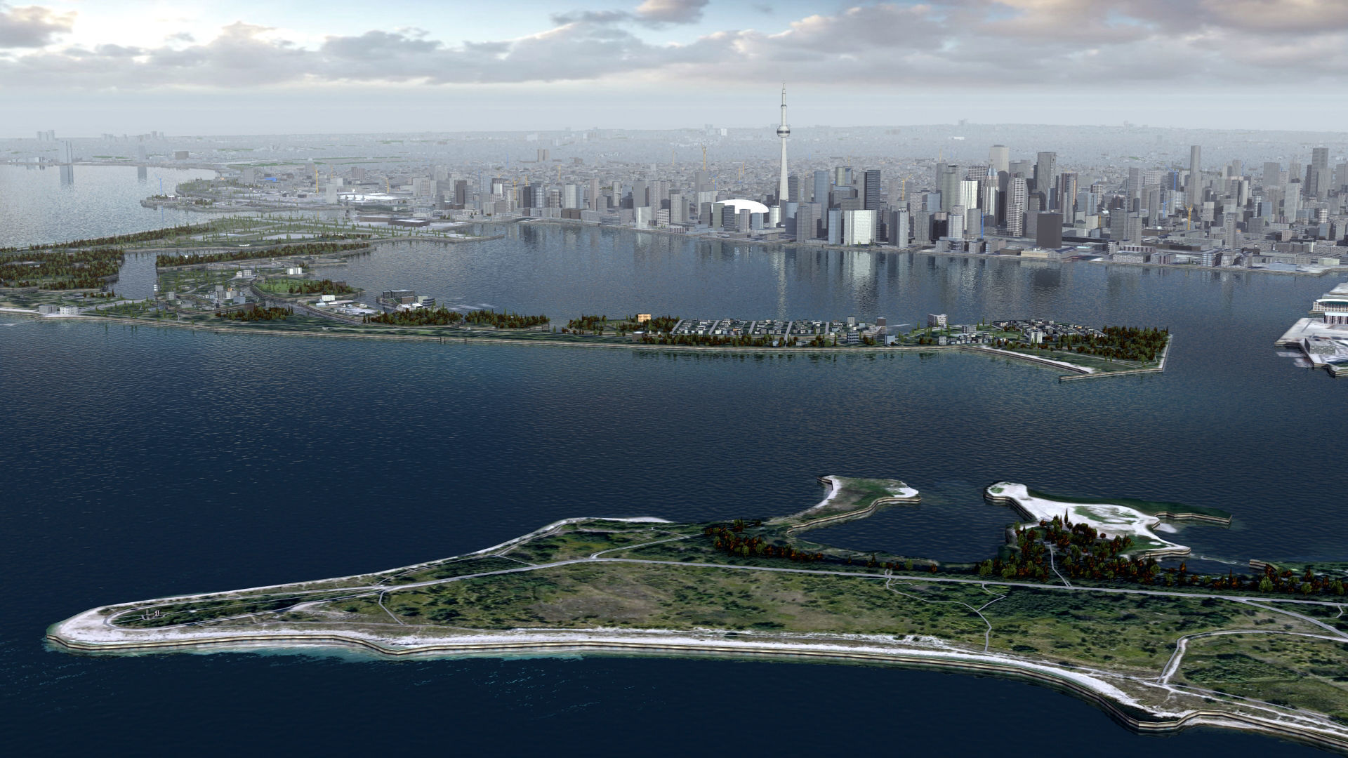 Toronto City Canada 3D model_2