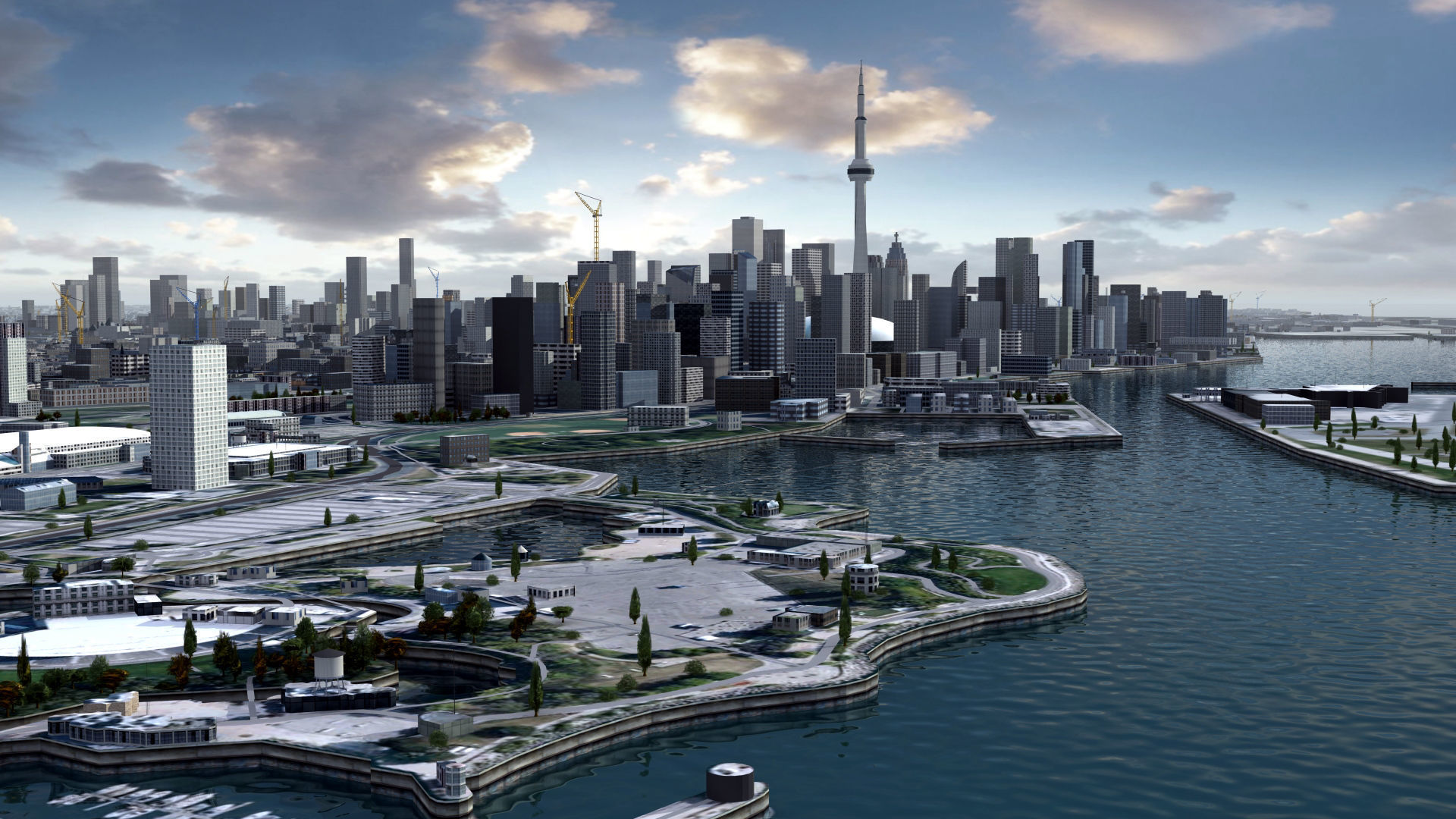 Toronto City Canada 3D model_1