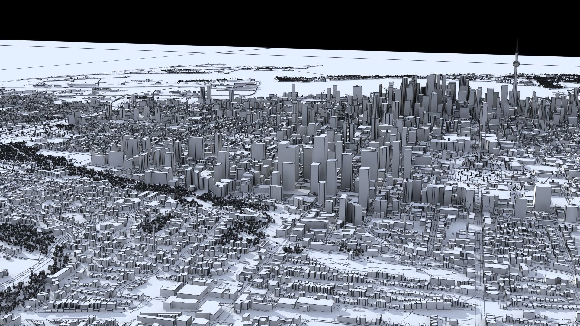 Toronto City Canada 3D model_31