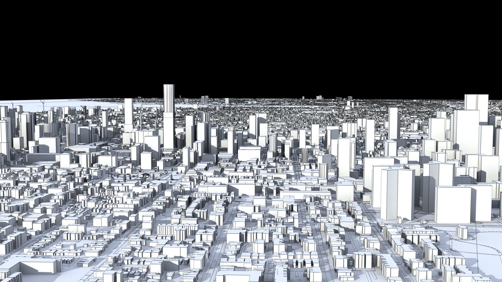 Toronto City Canada 3D model_45