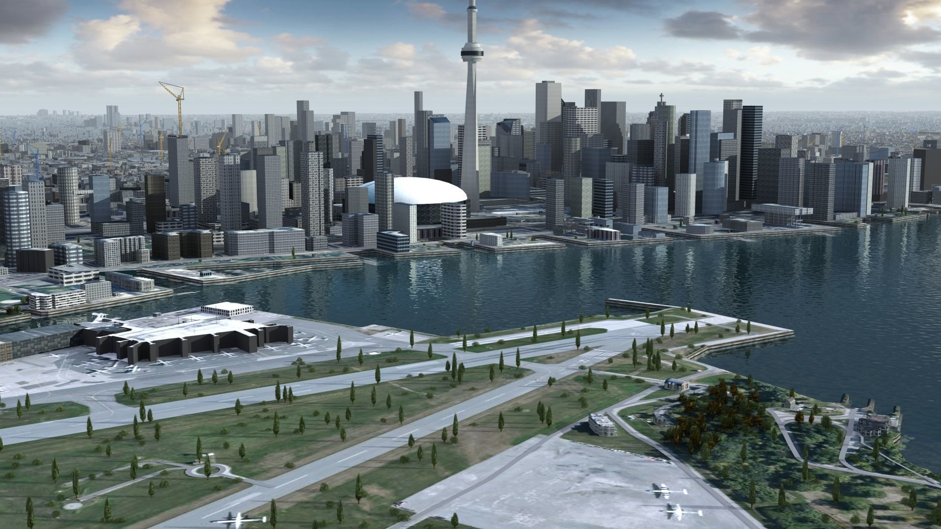 Toronto City Canada 3D model_24