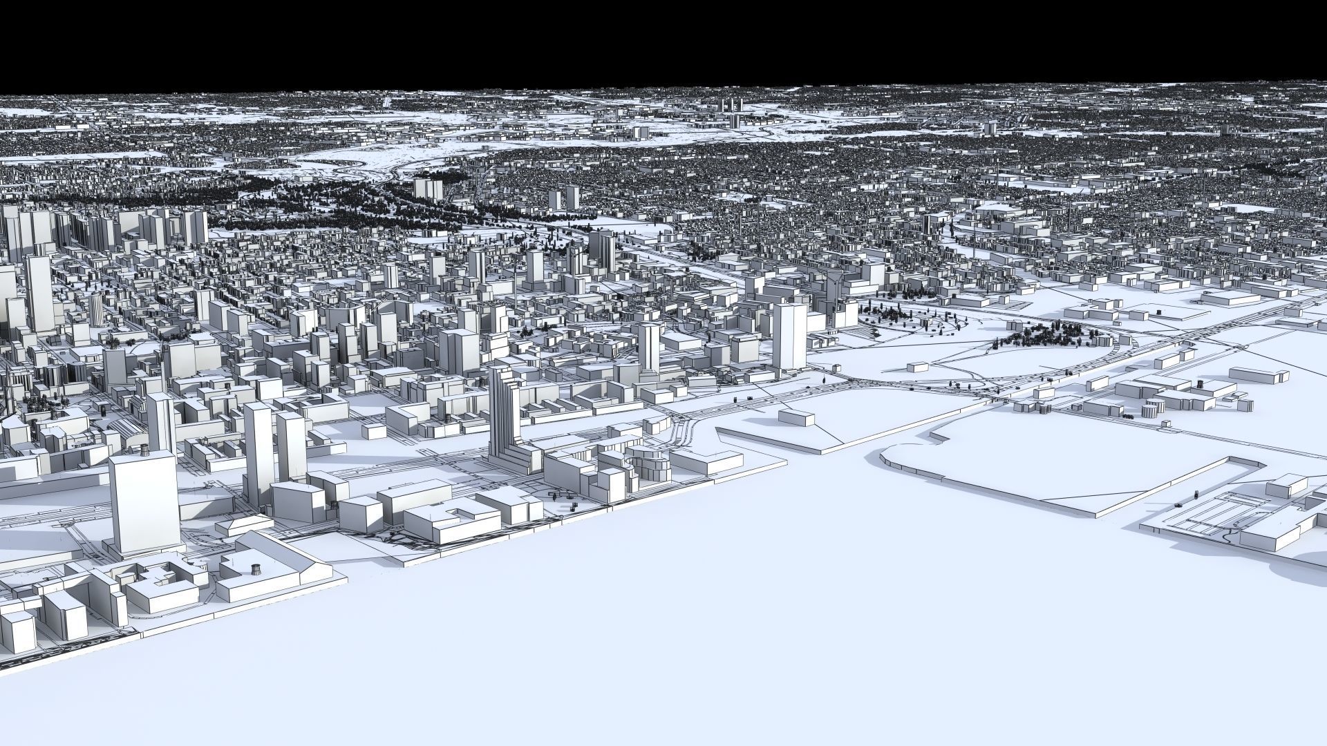 Toronto City Canada 3D model_35
