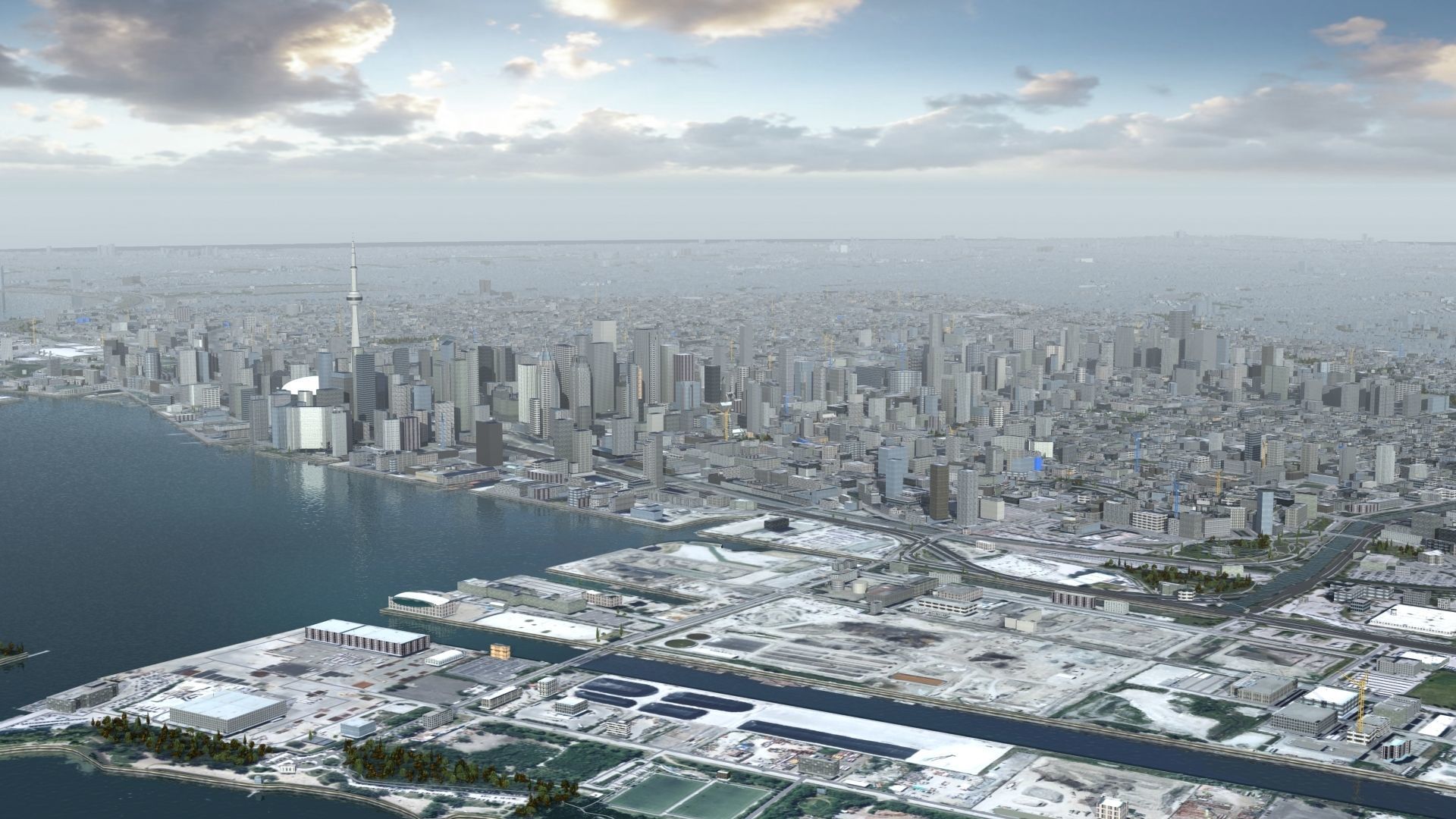 Toronto City Canada 3D model_10