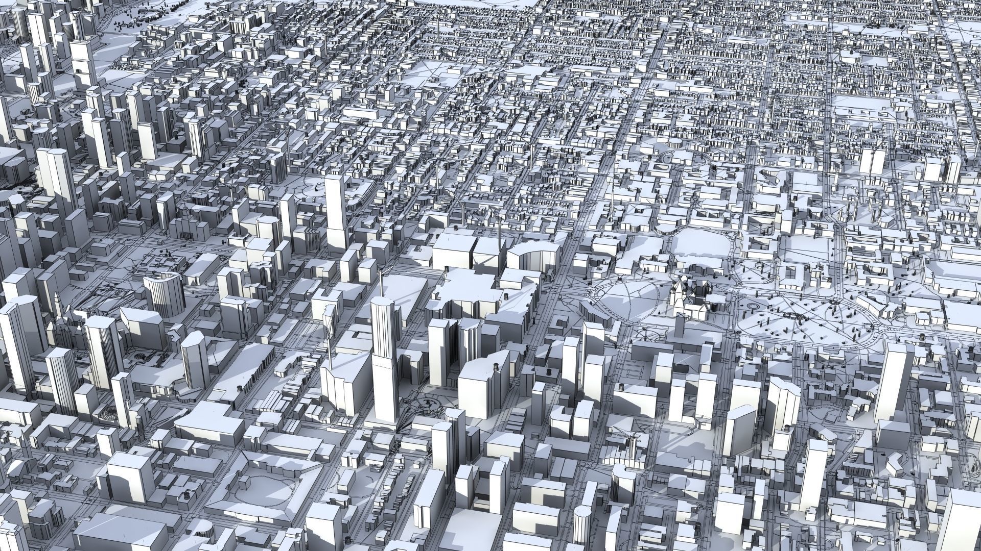 Toronto City Canada 3D model_41