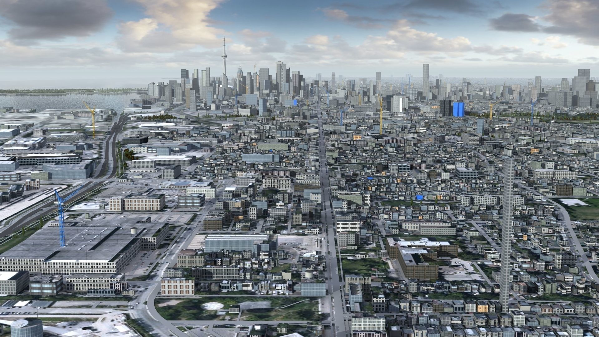 Toronto City Canada 3D model_14