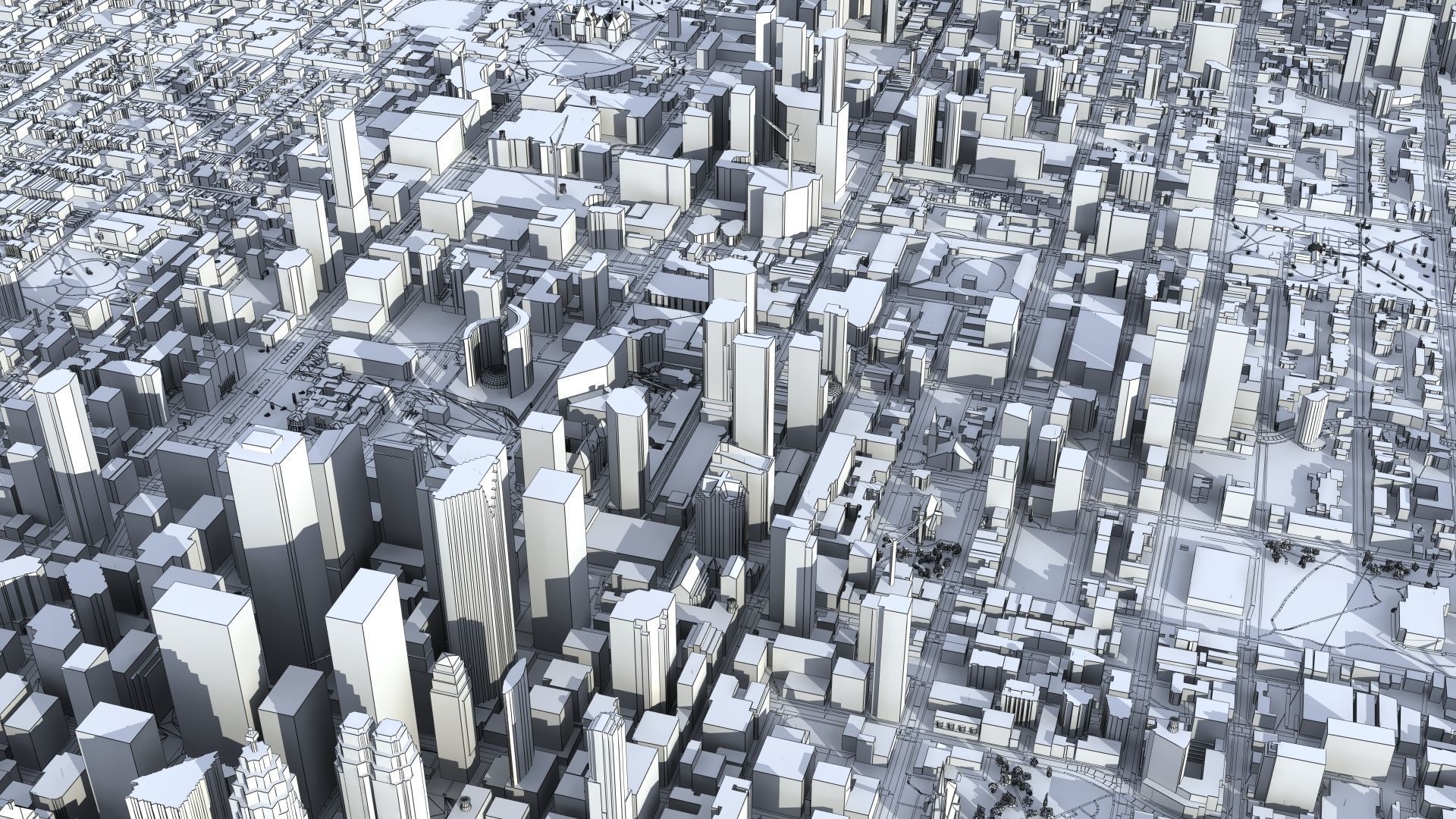 Toronto City Canada 3D model_39