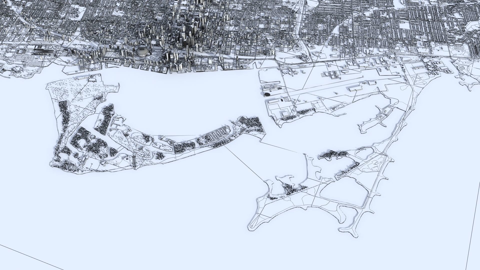 Toronto City Canada 3D model_47