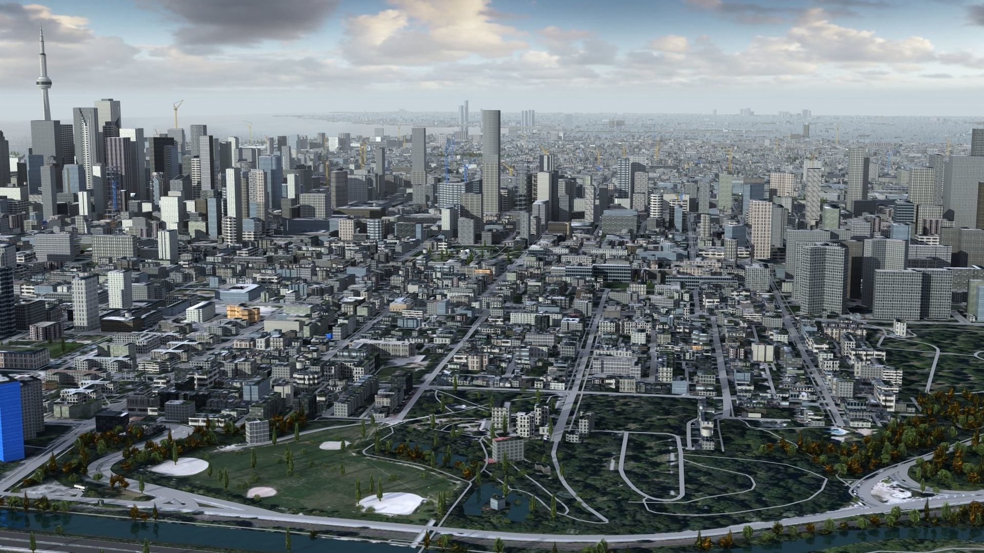 Toronto City Canada 3D model_23