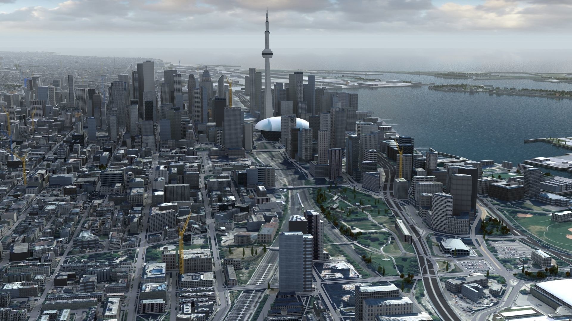 Toronto City Canada 3D model_13