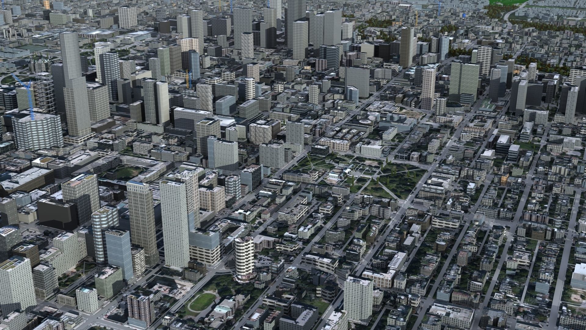 Toronto City Canada 3D model_7