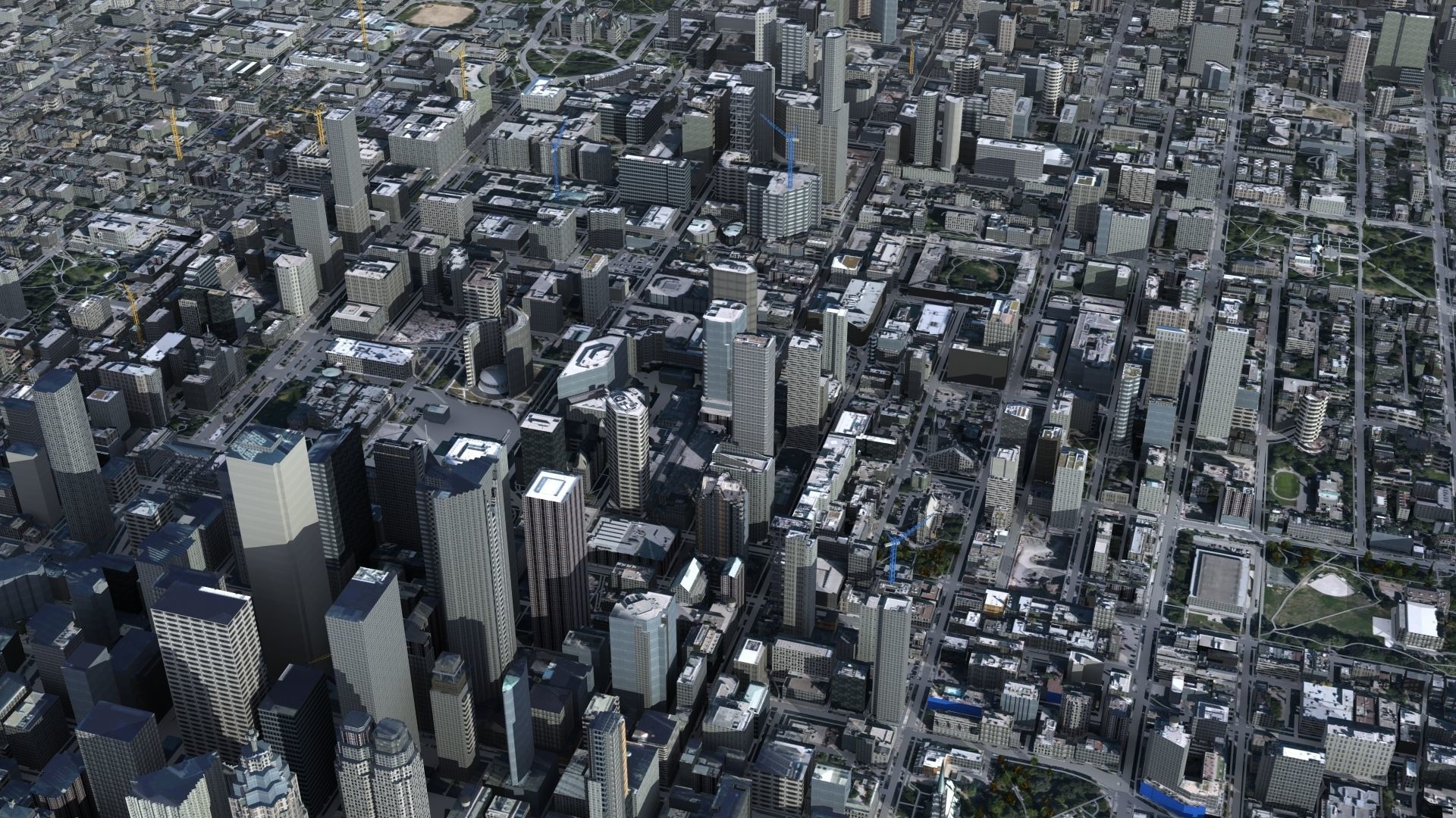 Toronto City Canada 3D model_19