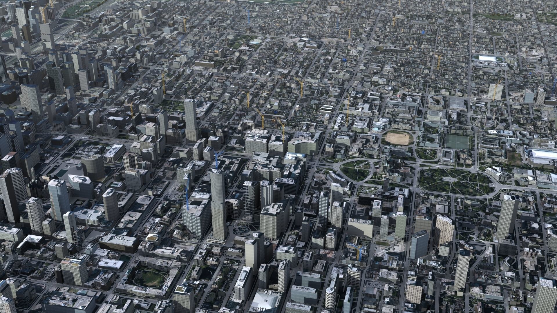 Toronto City Canada 3D model_21