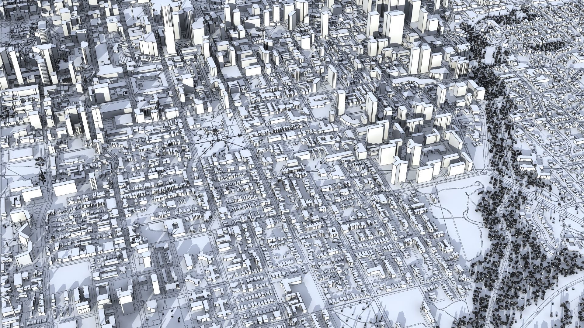 Toronto City Canada 3D model_40